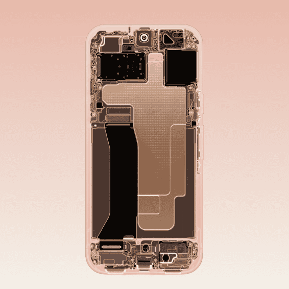Google Tensor G6 processor chip rendering