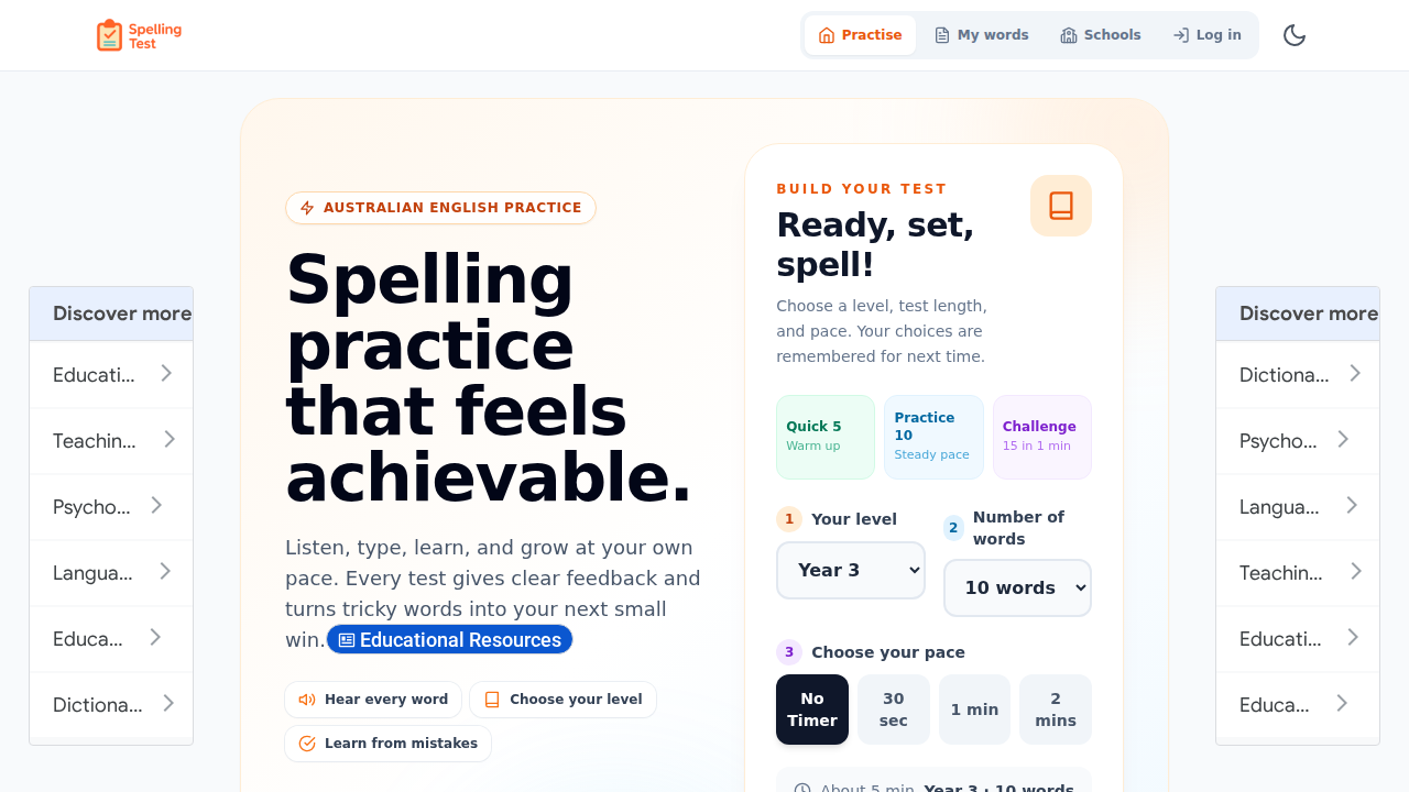 Spelling Test editorial illustration